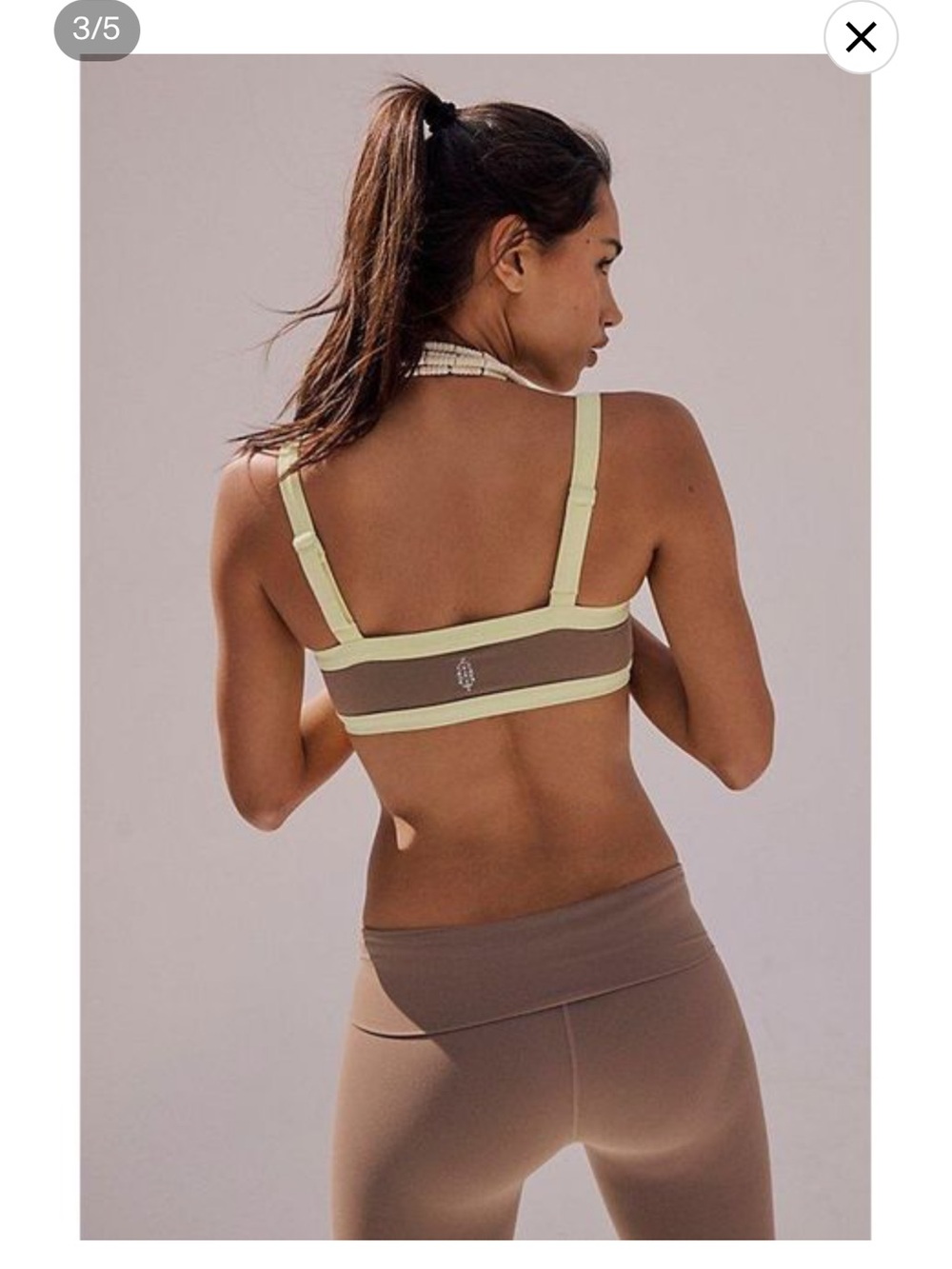 Free People Movement Sports Bra NWT Size Medium Retail $68 - Picture 3 of 8